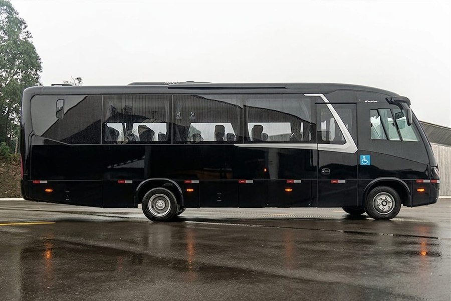 Micro-ônibus Movix, vista lateral